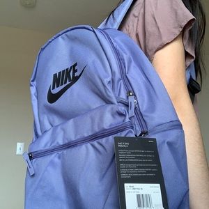 Purple Nike Heritage Backpack